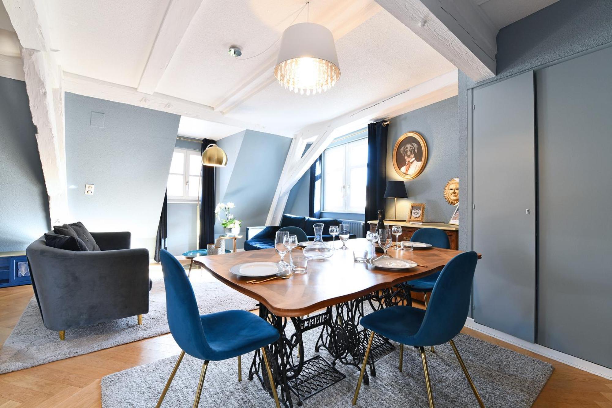 Romantique Appartement Fly Me To The Moon Colmar Exterior photo